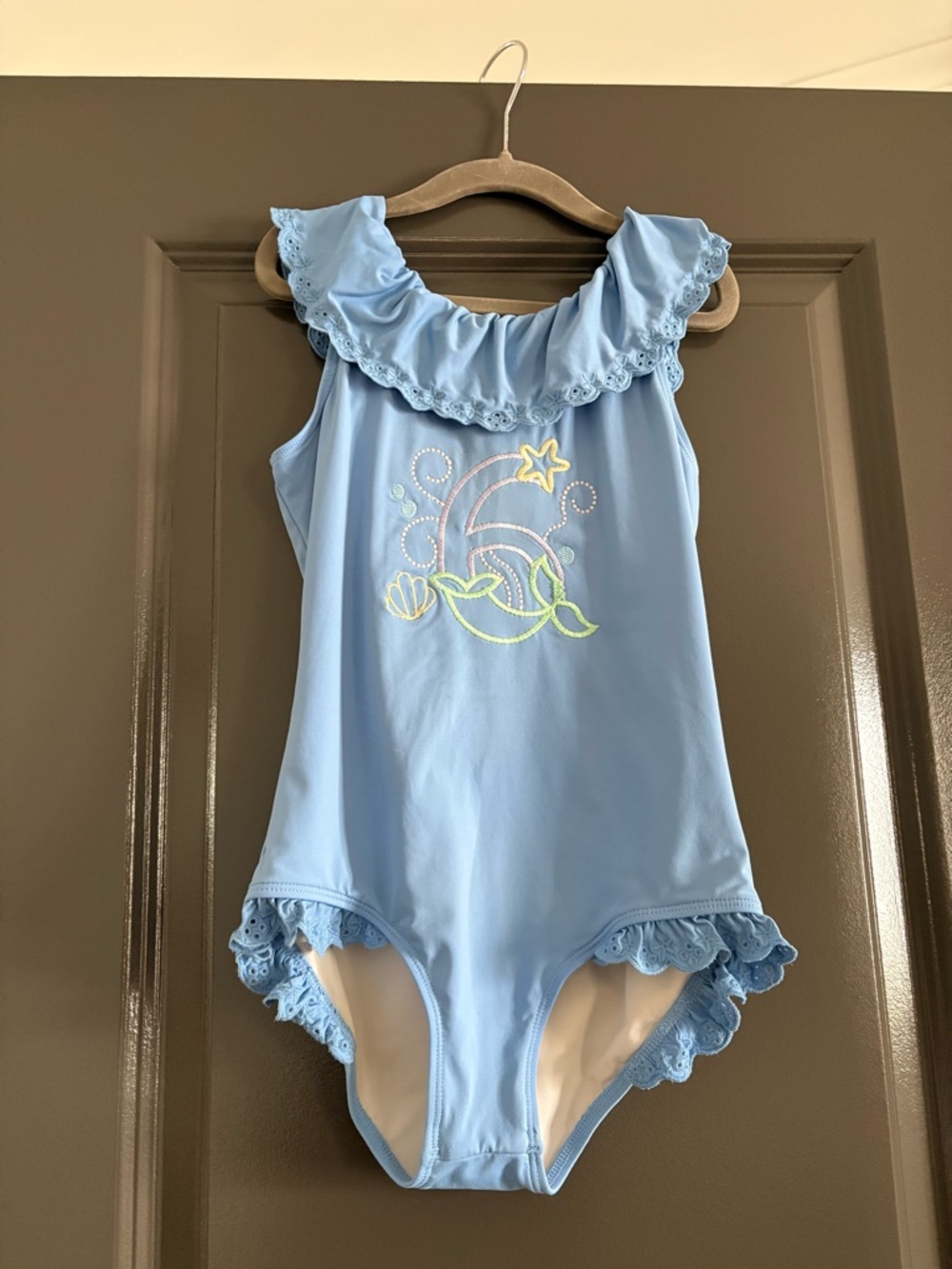 TBBC Beaufort Bonnet Swim suit size 7 mermaid “6”